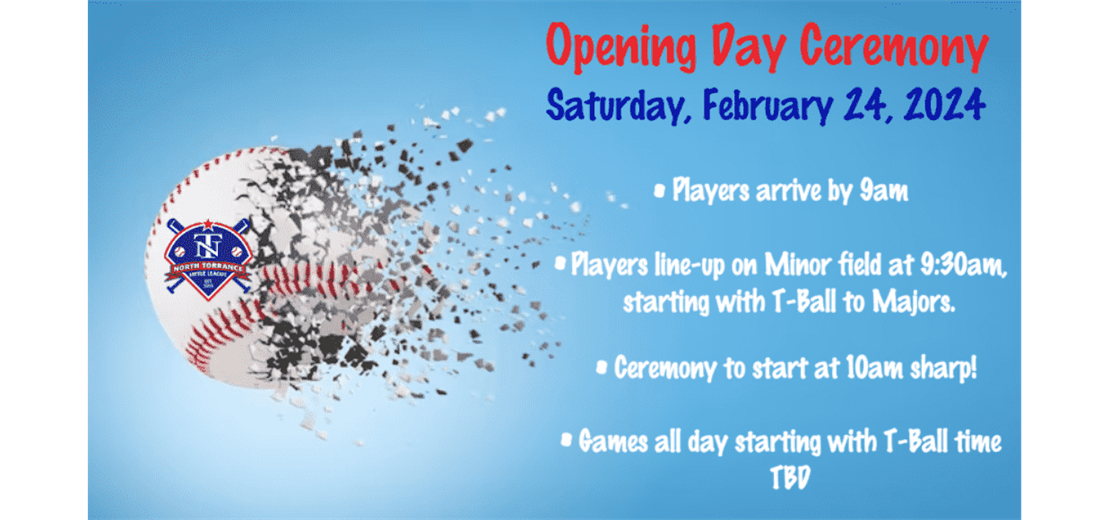 Opening Day - Saturday Feb 24th!