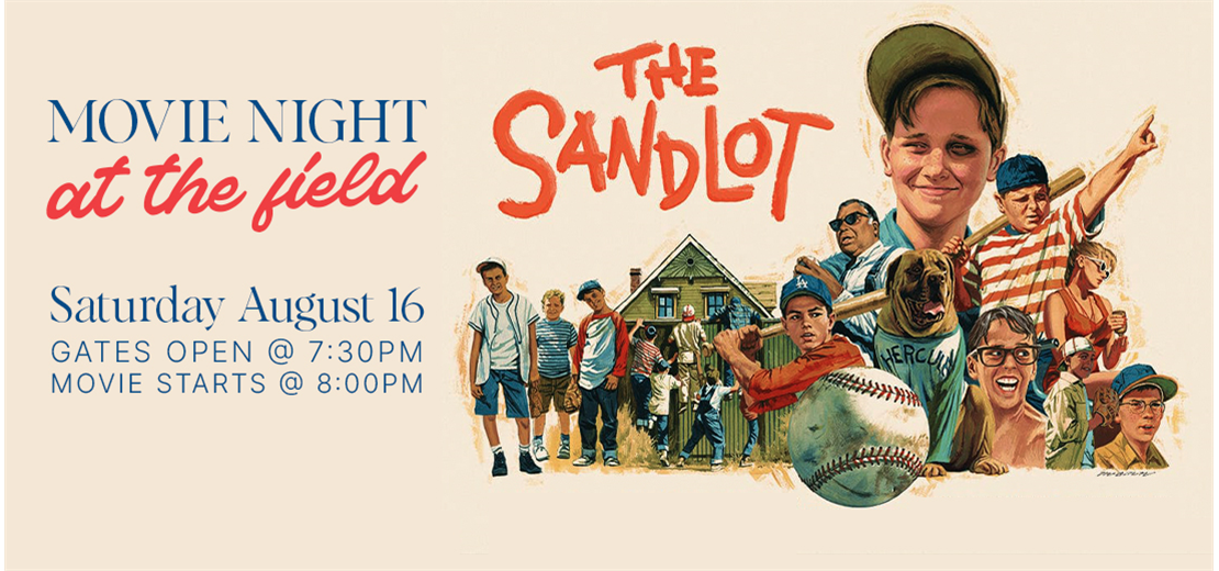 Movie Night At The Field! Sat Aug 16th