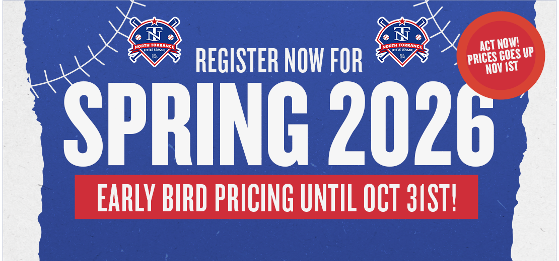 Spring 2026 Registration Now Open!