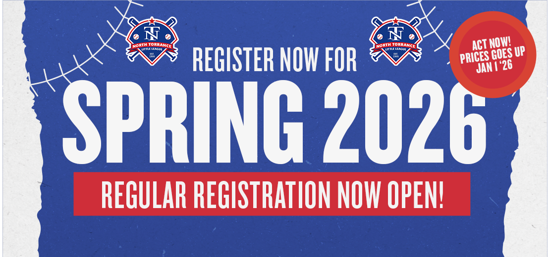 Spring 2026 Registration Now Open!