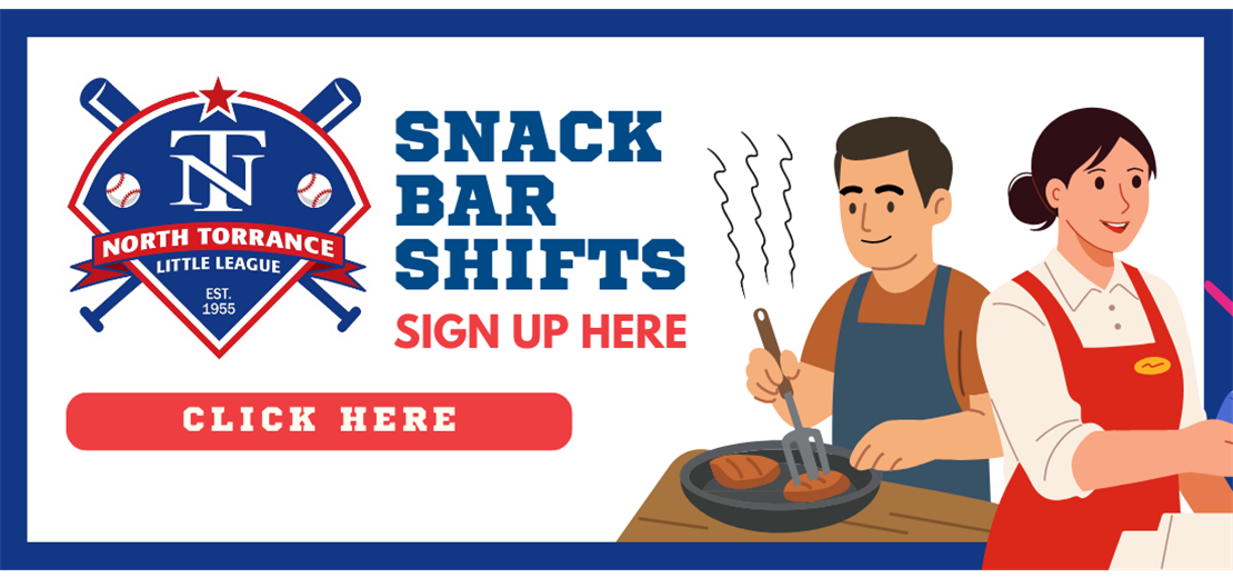 SNACK BAR SHIFT SIGNUPS